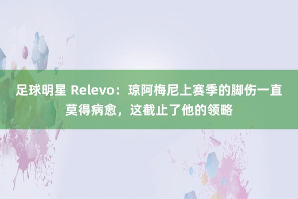 足球明星 Relevo：琼阿梅尼上赛季的脚伤一直莫得病愈，这截止了他的领略